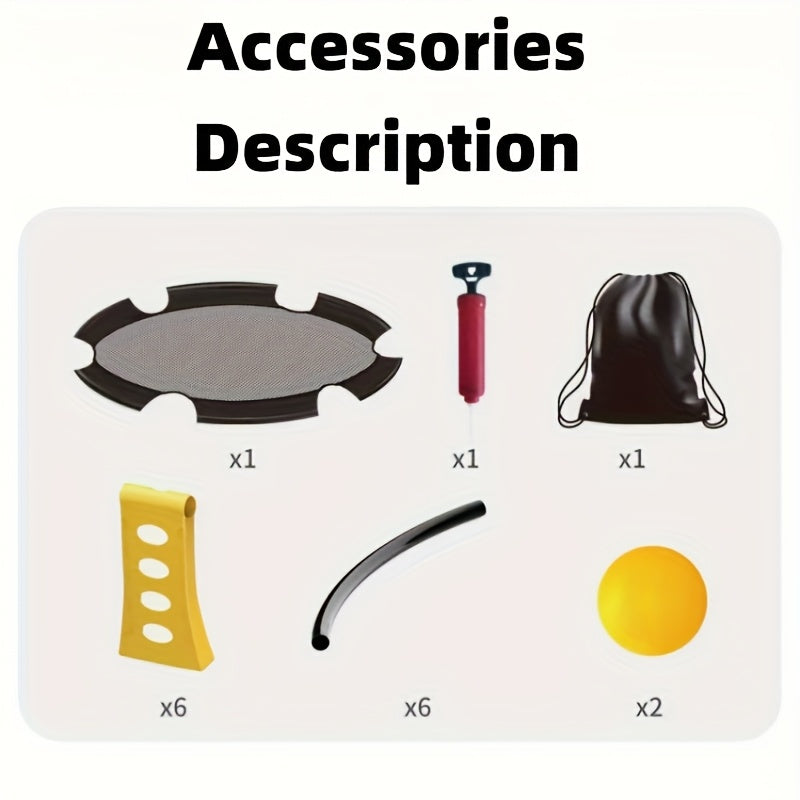 Dynamisches Mini-Volleyballnetz – kompakt und für jeden Spielort geeignet 4