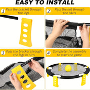 Dynamisches Mini-Volleyballnetz – kompakt und für jeden Spielort geeignet 6