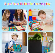 EduPlay | Weiches Aktivitäts- und Lernbuch für Kleinkinder mit ansprechenden Designs 1