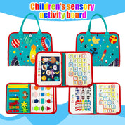 EduPlay | Weiches Aktivitäts- und Lernbuch für Kleinkinder mit ansprechenden Designs 2