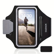 Einstellbarer Telefonhalter mit Hörphone-Fach-passt die Armgrößen 26-42 cm, kompatibel mit iPhone und Galaxie 0
