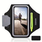 Einstellbarer Telefonhalter mit Hörphone-Fach-passt die Armgrößen 26-42 cm, kompatibel mit iPhone und Galaxie 6