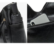 Elegante Damen-Schultertasche, geräumig, aus PU 7