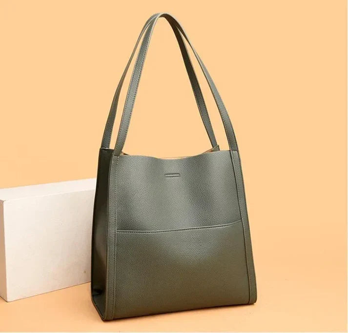 Elegante Damen-Schultertasche, vielseitiges Design, strapazierfähiges Synthetikgewebe 2