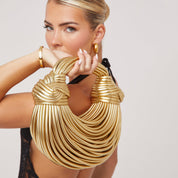 Elegante Damen-Statement-Tasche mit stilvollem Knotendesign und hochwertiger Verarbeitung 4