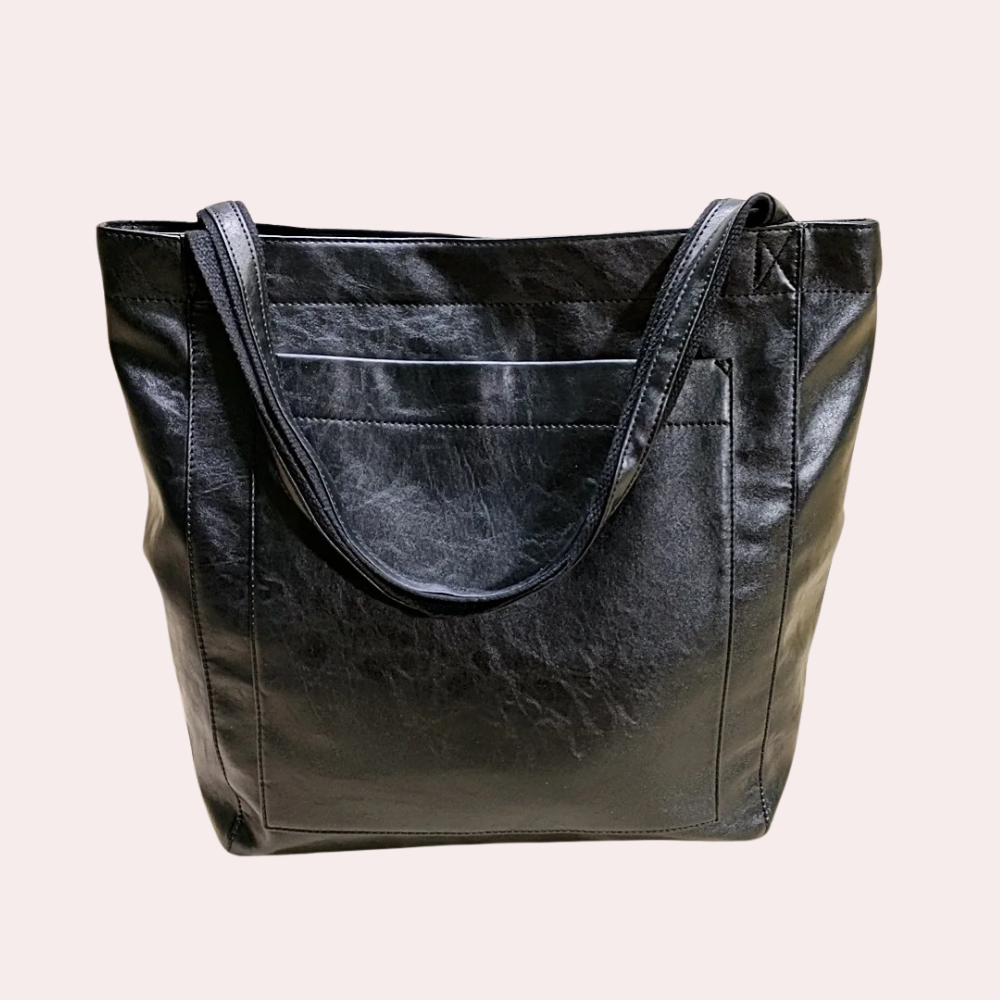 Elegante Damenhandtasche aus veganem Leder 1