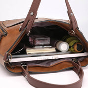 Elegante Vintage-Handtasche für Damen aus strapazierfähigem Stoff 2