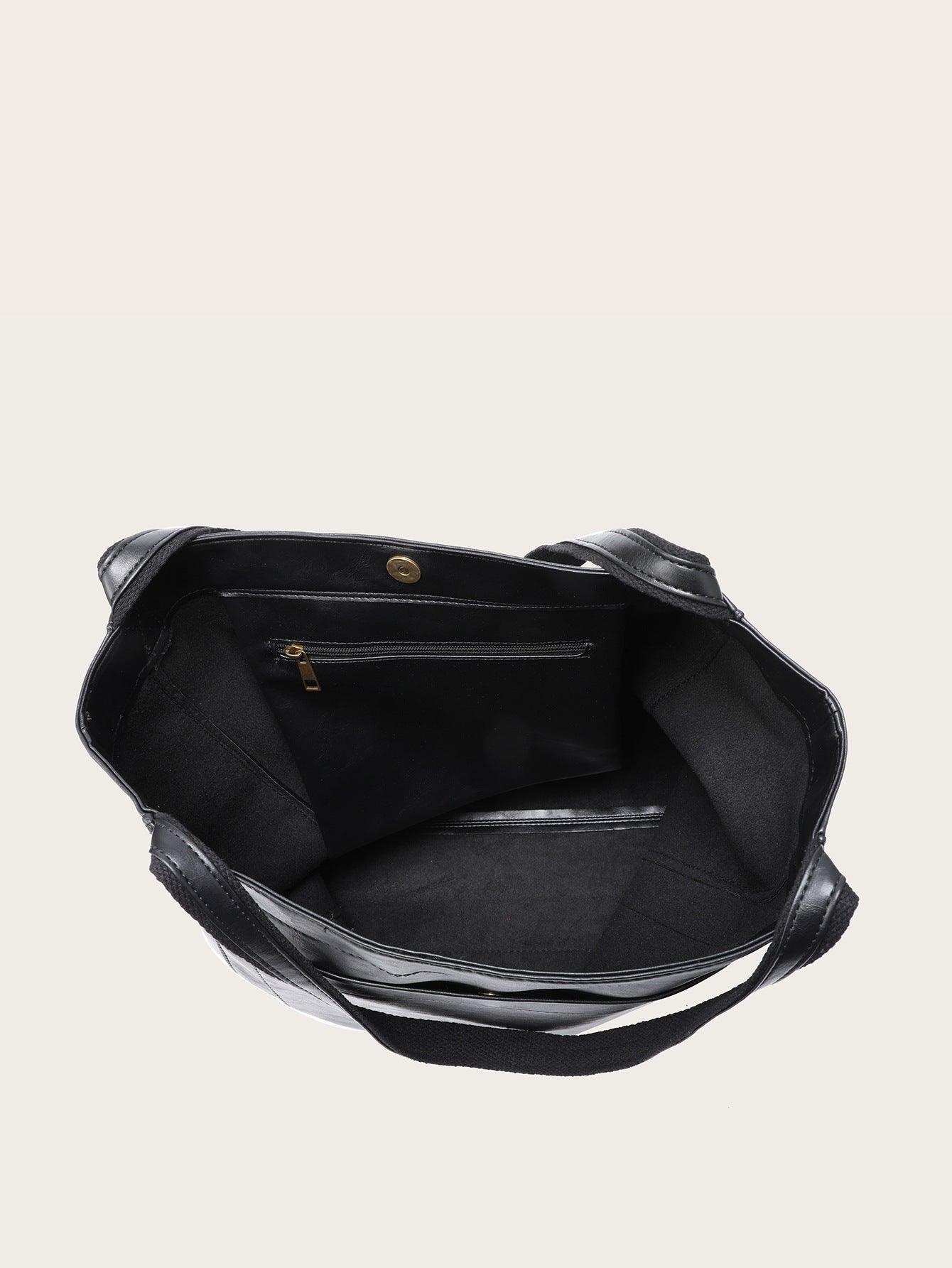 Elegante, strapazierfähige Damentasche aus umweltfreundlichem PU-Leder 5