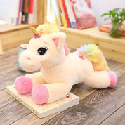 EnchantedDream | Bezauberndes, farbenfrohes 80 cm Einhorn-Plüschtier für Kinder 2
