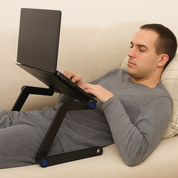 Ergonomisk laptopställning