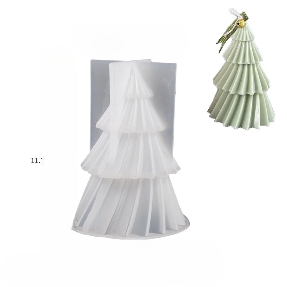 Everlight – Mini-Weihnachtsbaum-Kerzenform für die DIY-Kerzenherstellung 7