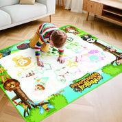 Extra große Wasser-Malmatte für Kinder – Kleckerfreie, lehrreiche Malmatte mit verschiedenen Motiven 4