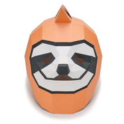 Faultier Lustige Maske Papier Form KopfbedeckungDIY Material Party 2
