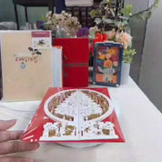 FestivaTree | 3D-Pop-Up-Weihnachtskarte mit festlichem Weihnachtsbaum-Motiv 7