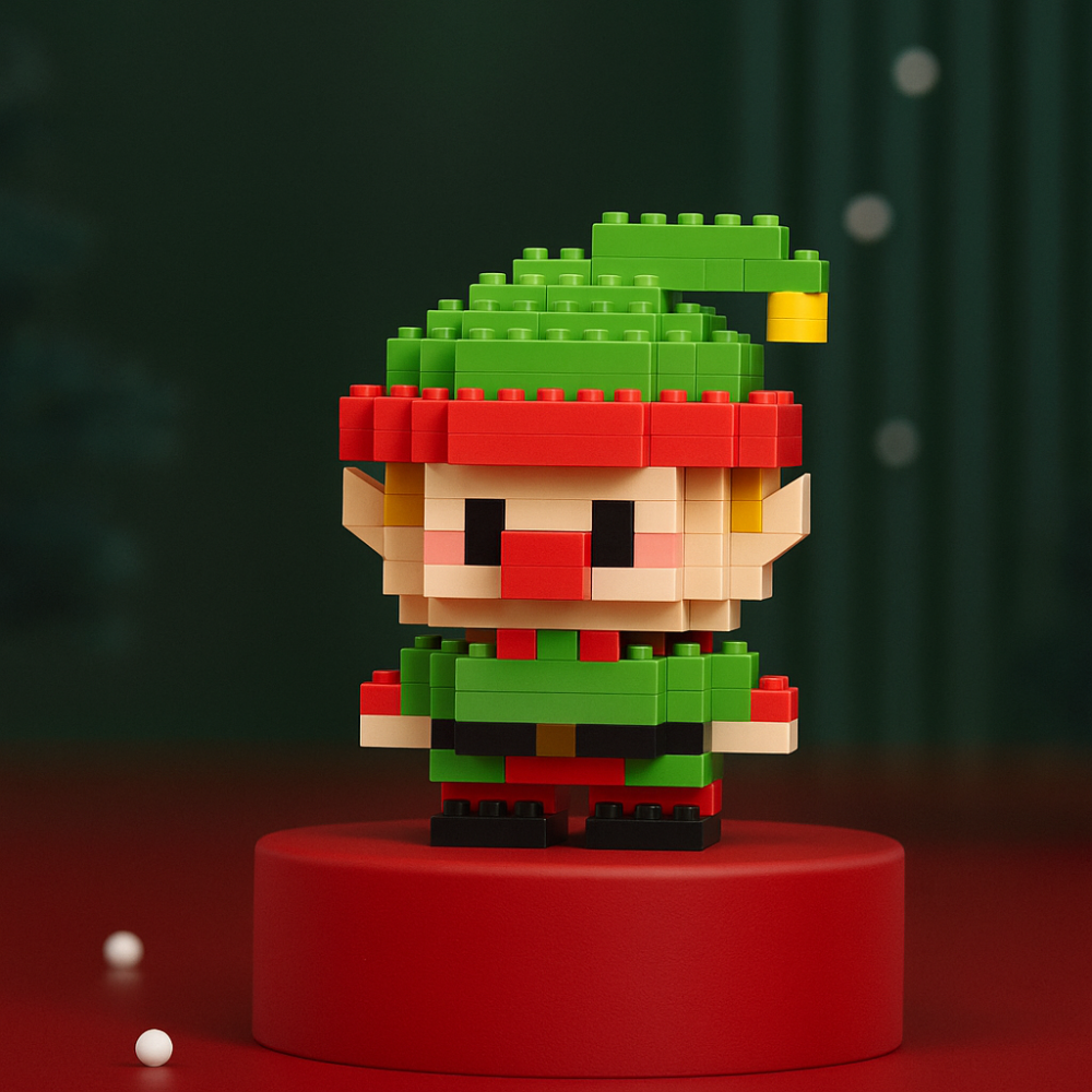 FestiveBlocks | Kreatives Bauspielzeug-Set für weihnachtlichen Familienspaß 4