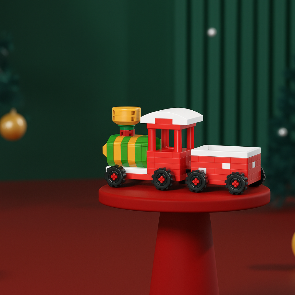 FestiveBlocks | Kreatives Bauspielzeug-Set für weihnachtlichen Familienspaß 5