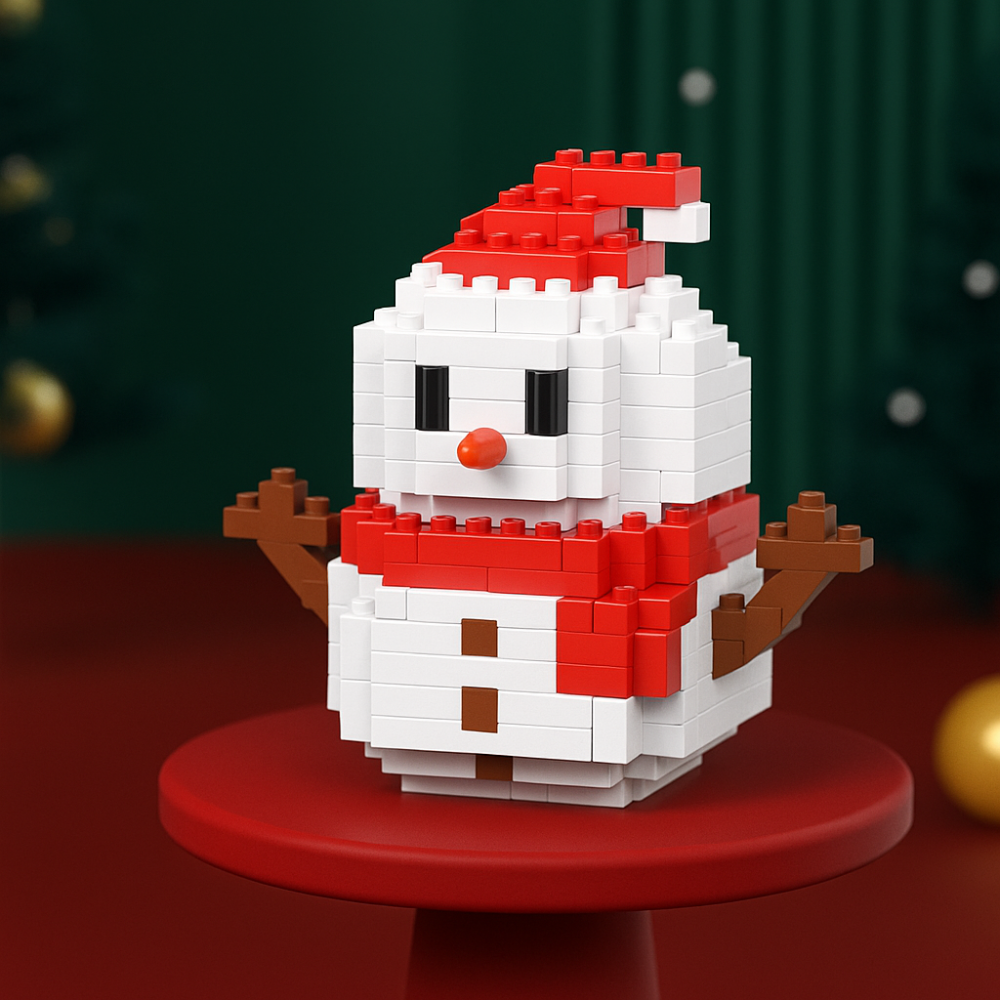 FestiveBlocks | Kreatives Bauspielzeug-Set für weihnachtlichen Familienspaß 7