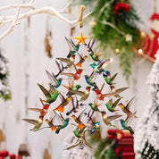 FestiveGlow | Leichter Acryl-Weihnachtsbaumschmuck für die festliche Dekoration 6