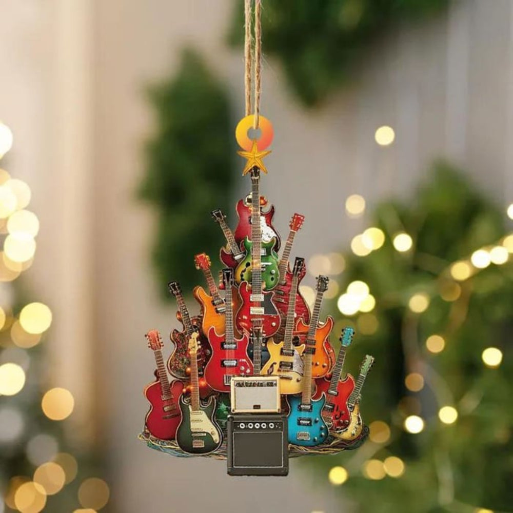 FestiveGlow | Leichter Acryl-Weihnachtsbaumschmuck für die festliche Dekoration 7