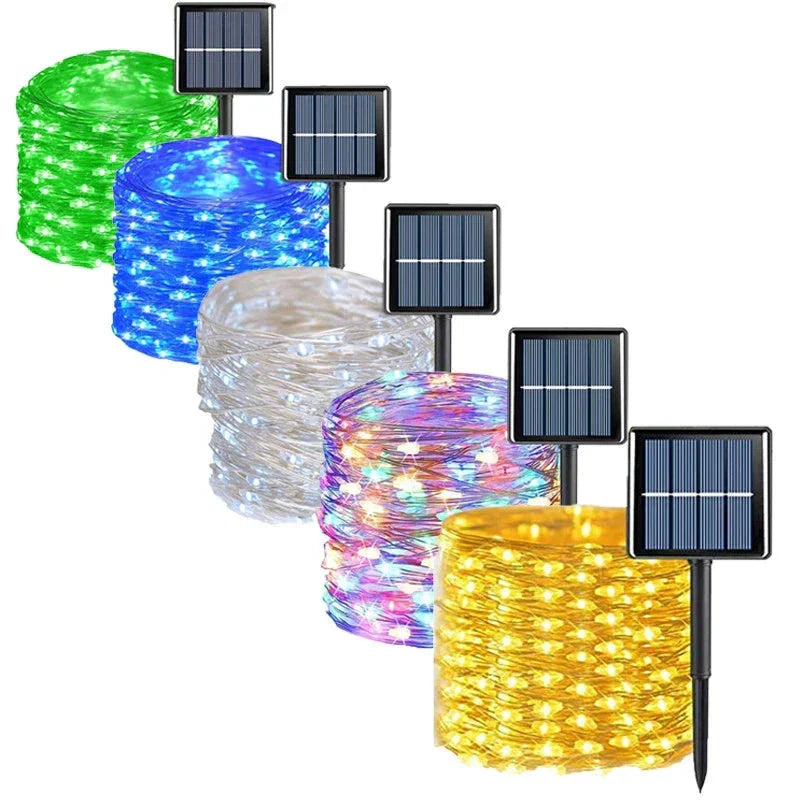 FestiveLight – Solarbetriebene LED-Lichterkette für den Außenbereich zur Gartendekoration 3