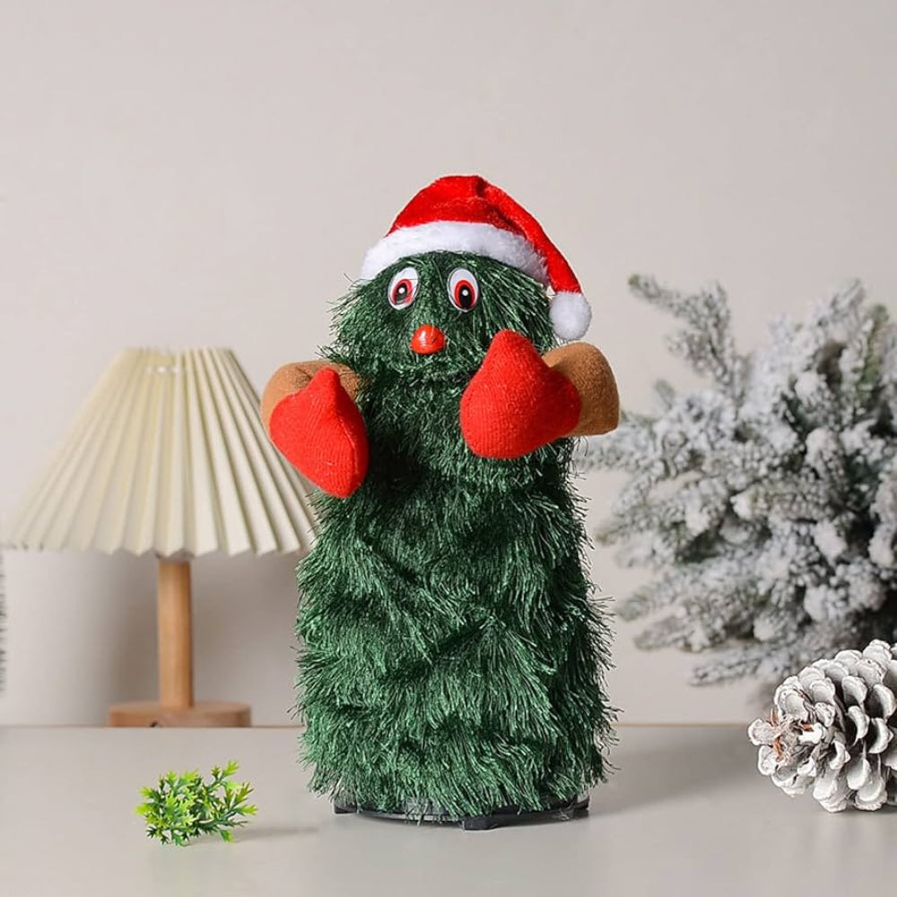 FestivePlush | Musikalisches, animiertes Weihnachtsbaum-Spielzeug zur Weihnachtsdekoration 4