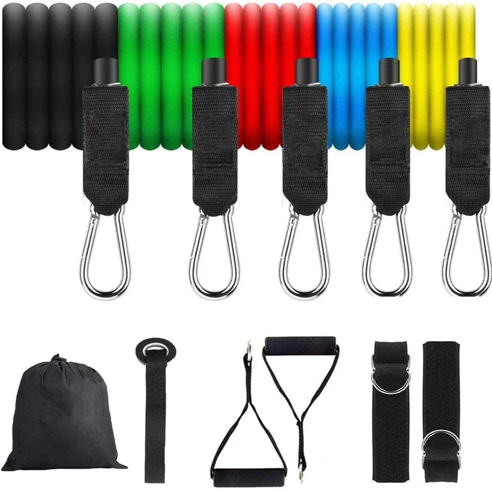 FlexFit Widerstandsband-Set – Für Krafttraining und Flexibilität 0