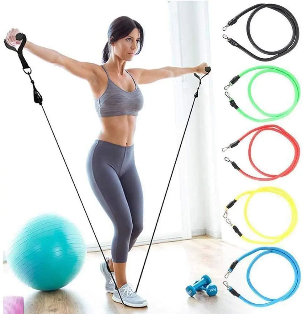 FlexFit Widerstandsband-Set – Für Krafttraining und Flexibilität 4