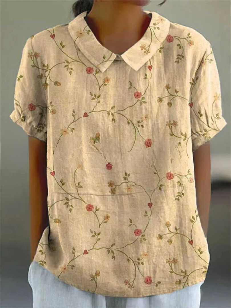 FLORA | Hemd mit Blumendruck