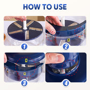 FruitEase | Tragbarer elektrischer Obst- und Gemüseschäler für mühelose Zubereitung 2