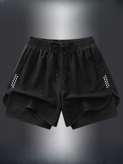 Geometrische Sportshorts für Damen – Stylisch und atmungsaktiv für Fitness und Laufen 1