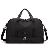 Geräumige Unisex-Reisetasche für Abenteuer aus veganem Leder 12