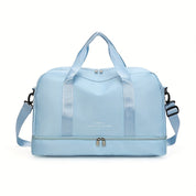 Geräumige Unisex-Reisetasche für Abenteuer aus veganem Leder 14