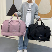 Geräumige Unisex-Reisetasche für Abenteuer aus veganem Leder 4