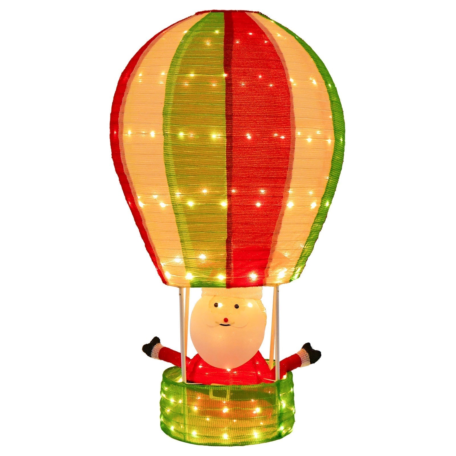 GlowBalloon – Aufblasbarer Pop-Up-Weihnachtsballon mit integrierten LEDs 0