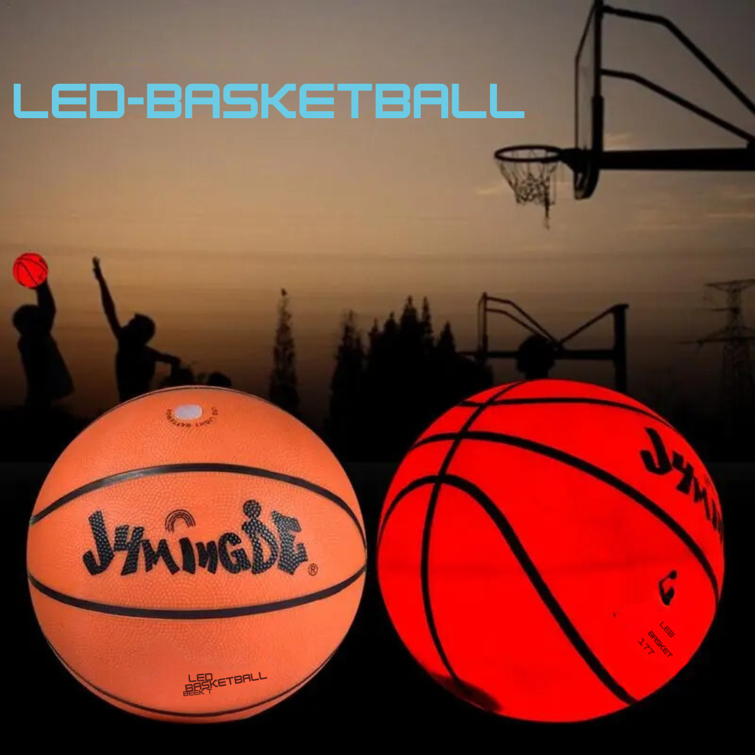GlowBasket LED-Basketball – Spiele im Dunkeln, leuchte im Licht 3