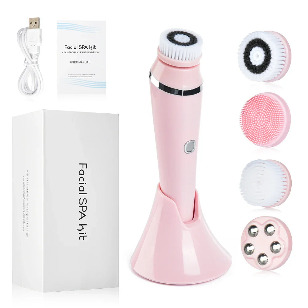 Glowcare-4-in-1-Gesichtsreiniger- und Massager-Kit 6