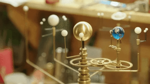 Grand Orrery -Modell des Sonnensystems 3