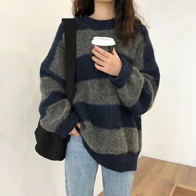 JANE | Oversized vinter långärmad tröja
