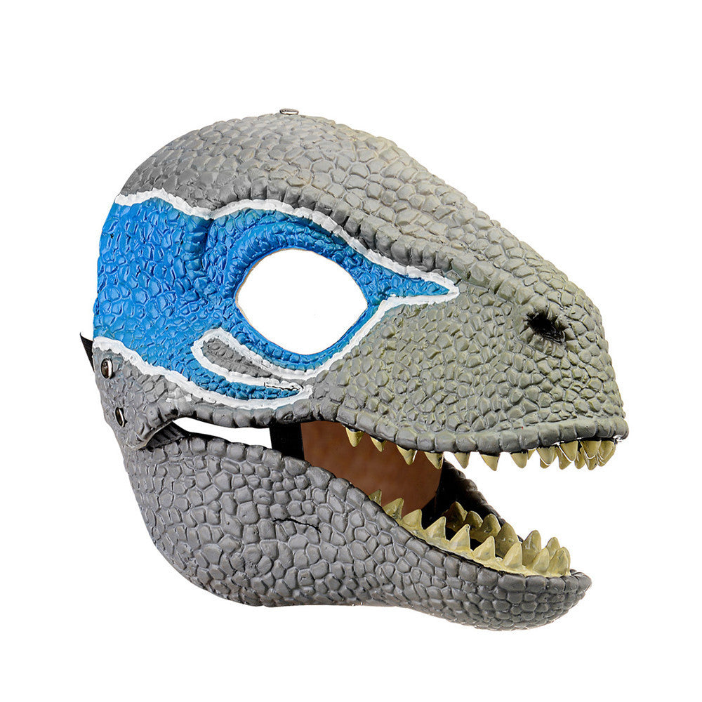 Halloween-Party-Rollenspiel-Dinosaurier-Maske mit beweglichem Mund 0