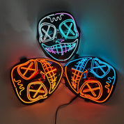 Halloween EL Horror Vollgesichts-Leuchtmaske 2