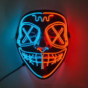 Halloween EL Horror Vollgesichts-Leuchtmaske 3