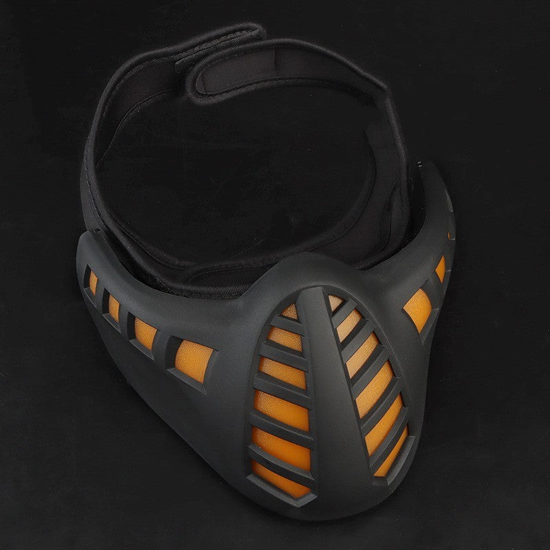 Halloween Karneval LED Halbgesichtsmaske 2