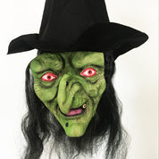 Halloween Langhaar-Grimassenmaske 4