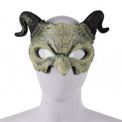Halloween Maske Männlich Horn Böses Gesicht Geisterkopf 1