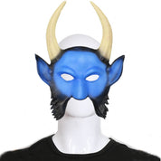 Halloween Maske Männlich Horn Böses Gesicht Geisterkopf 5