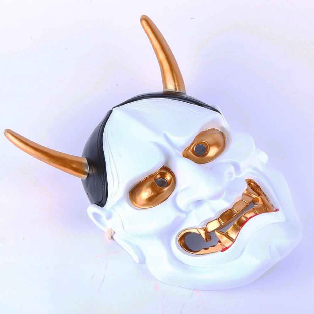 Halloween Maske Weißes Geisterhaus Klingelnder Schmetterling Geisterkopf 2
