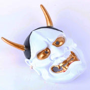 Halloween Maske Weißes Geisterhaus Klingelnder Schmetterling Geisterkopf 2