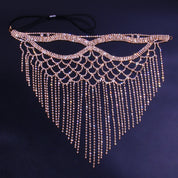 Halloween Maskerade Zirkon Catwoman Maske 4