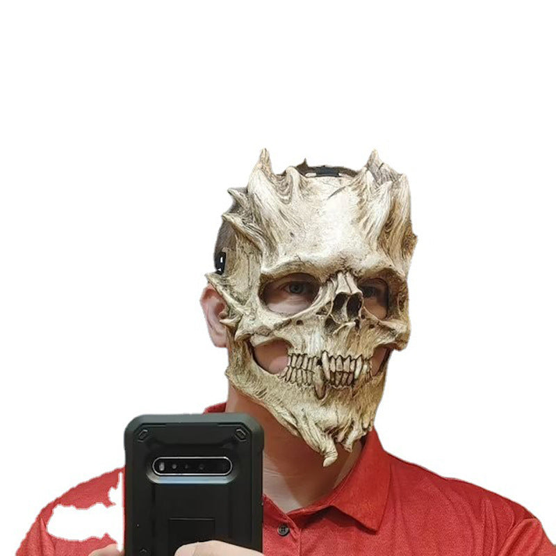 Halloween Mode Einfache Totenkopf Horror Maske 0