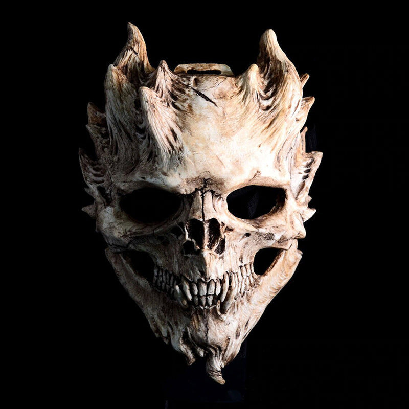 Halloween Mode Einfache Totenkopf Horror Maske 4